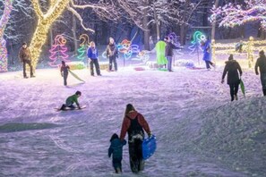 Winter sledding for the kids!