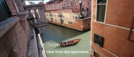 canal view from the apartments