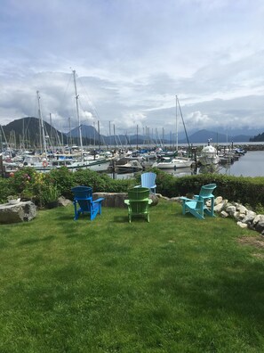 sit around the rock with a glass of wine at the end ( or during) the day