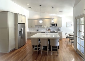 Updated kitchen and dinette with high-end appliances