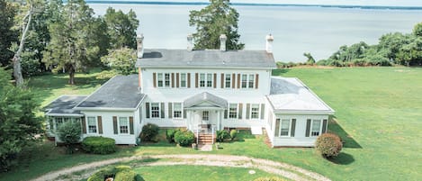 1800's Manor Home - front view as of 2025