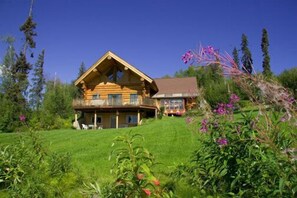 The fireweed has blossomed to the top -summer is ending 