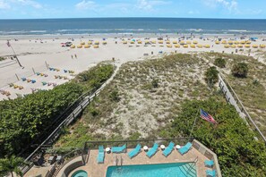 View from the Balcony of Gulf Strand Resort Unit #602