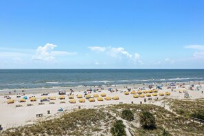View from the Balcony of Gulf Strand Resort Unit #602