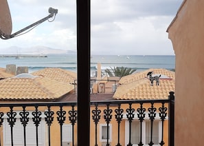 Vue sur la plage/l’océan