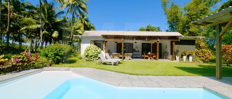 La Case Najoli with private pool, big garden, le Morne One Eye Kitesurf spot