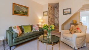 Living room, New Church Cottage, Bolthole Retreats