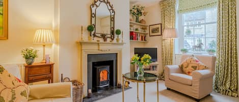 Living room, New Church Cottage, Bolthole Retreats