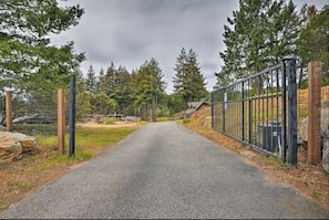 Main Electric Gate to The Ranch