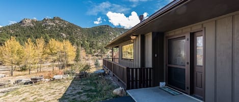 Main Floor Entrance to Home & Deck