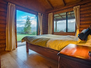 Enjoy the beautiful view from the comfort of your bed