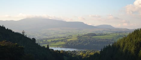 View of Bala lake from the house.