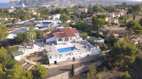 property with 2 apartments completely separated from the main building