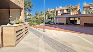 Covered terrace
