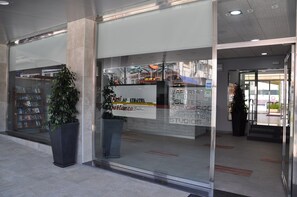 Entrada de la propiedad