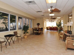 Lobby sitting area