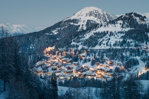Utsikt mot bergen