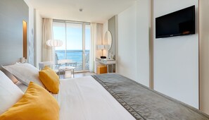 Utsikt mot havet/stranden