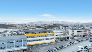 Overnatningsstedets facade