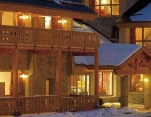 Front of property – evening/night