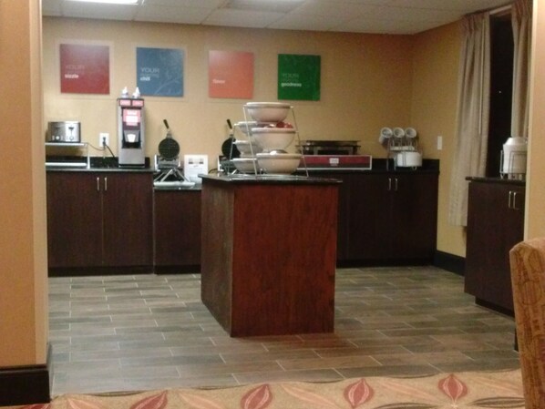 Breakfast area