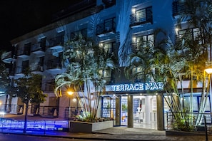 Front of property - evening/night