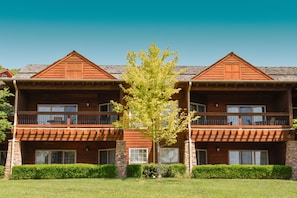Fassade der Unterkunft