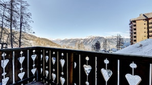 Blick vom Balkon