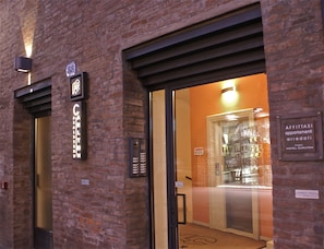 Entrada de la propiedad