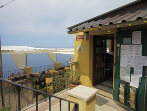 Entrada de la propiedad