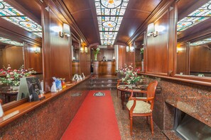 Interior entrance