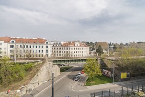 Stadsutsikt från boendet