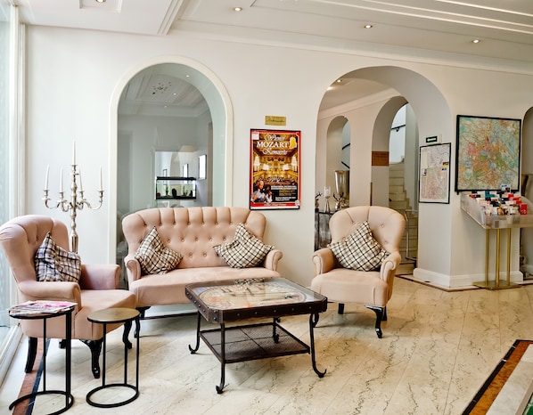 Lobby sitting area