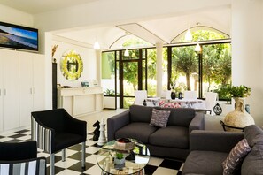 Sala de estar do lobby