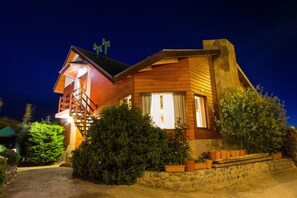 Front of property – evening/night