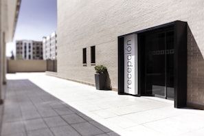 Fassade der Unterkunft