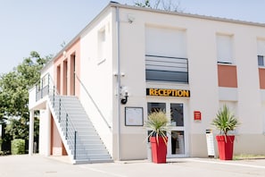 Facciata della struttura