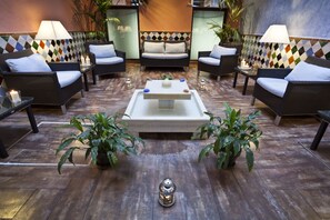 Sala de estar do lobby