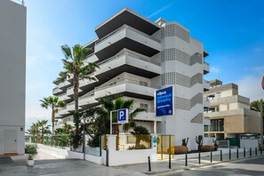 Fassade der Unterkunft