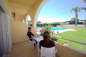 Vista del balcón