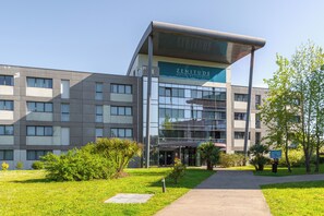 Fassade der Unterkunft