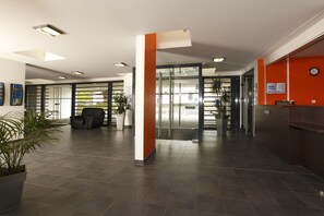 Interior entrance