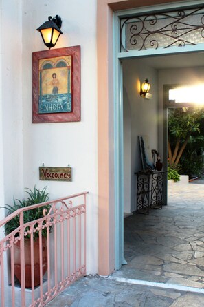 Ingresso della struttura