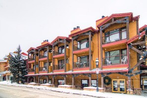 Overnatningsstedets facade
