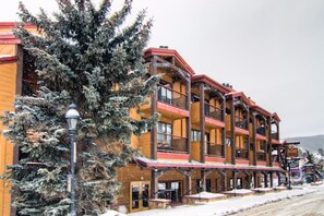 Majoituspaikan julkisivu