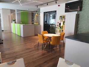 Sala de estar en el lobby