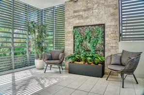 Lobby sitting area