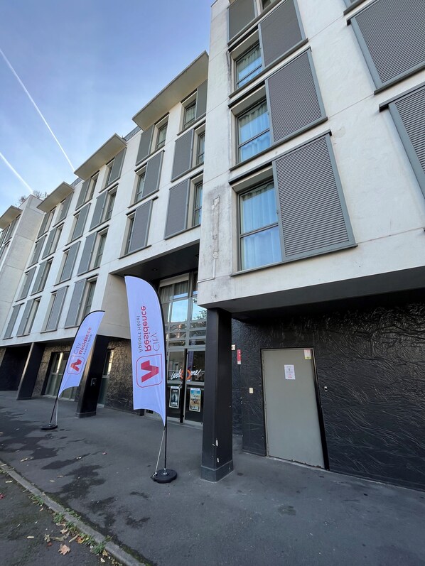 Fassade der Unterkunft