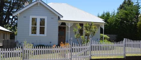 Front view of house