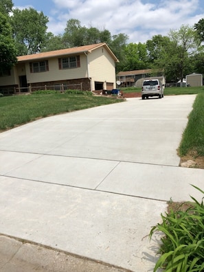 Driveway + Front of House View